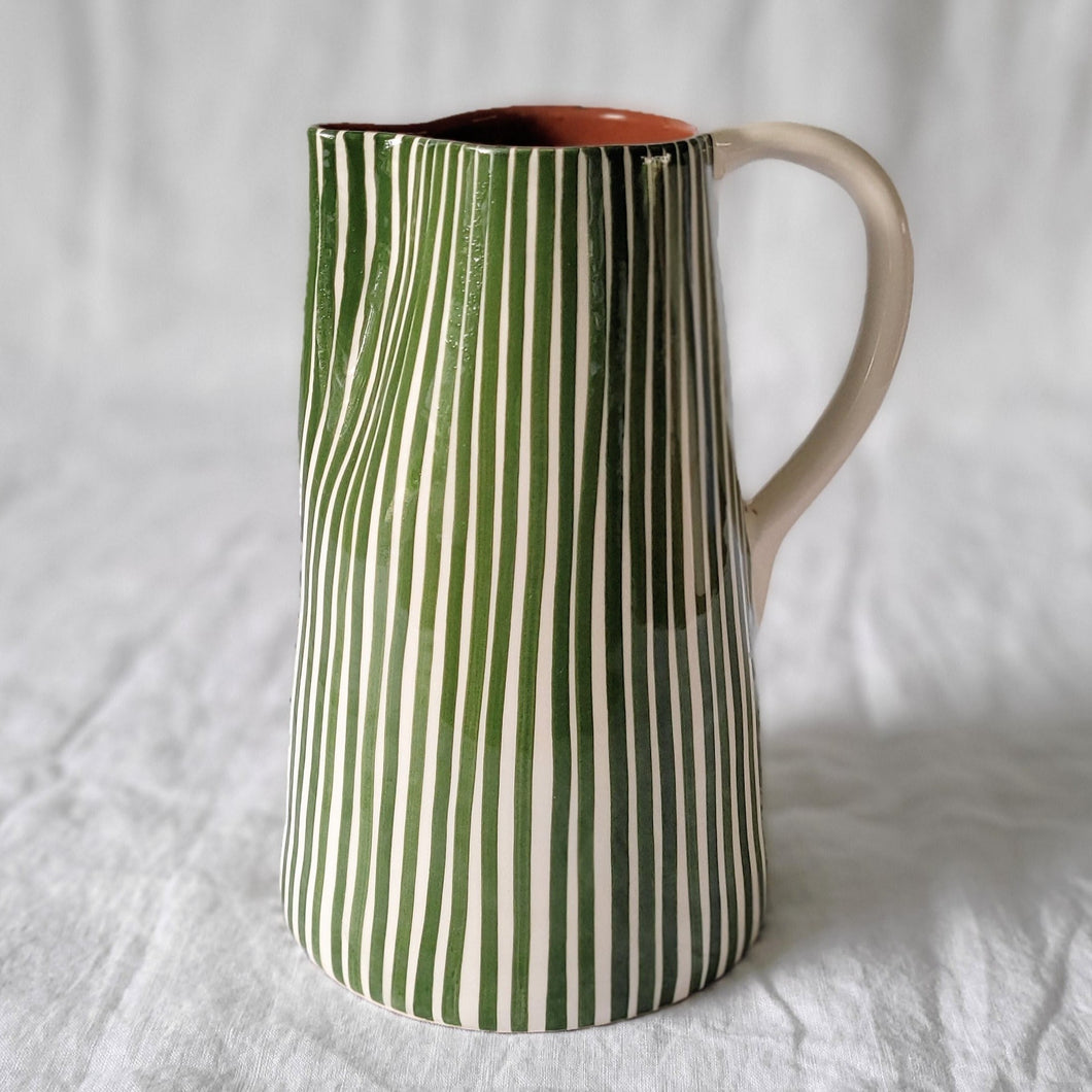 Maxi jug 1.5 l striped green