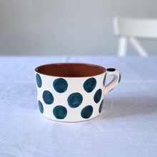 Load image into Gallery viewer, Cup of dots petrol
