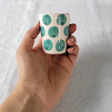 Load image into Gallery viewer, espresso cup dots tropical
