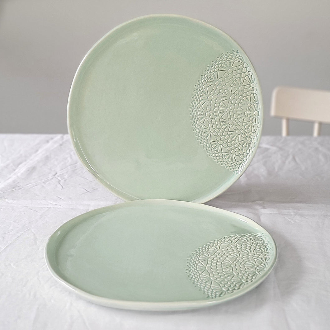 assiette grande menthe 