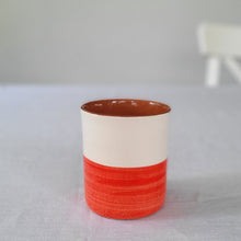 Charger l&#39;image dans la galerie, Tasse à café moitié rouge
