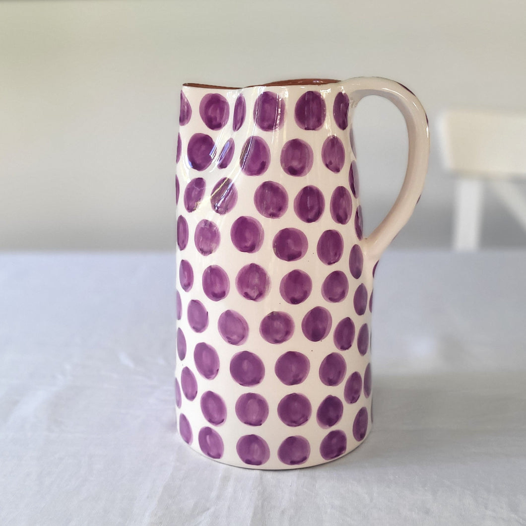 Maxi jug 1.5 l dots purple