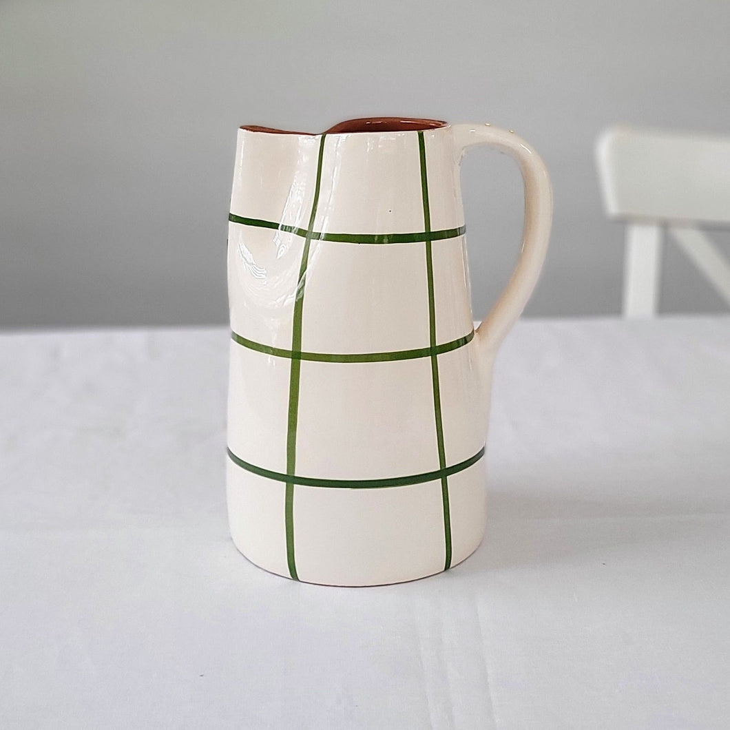 Maxi jug 1.5 l checkered green