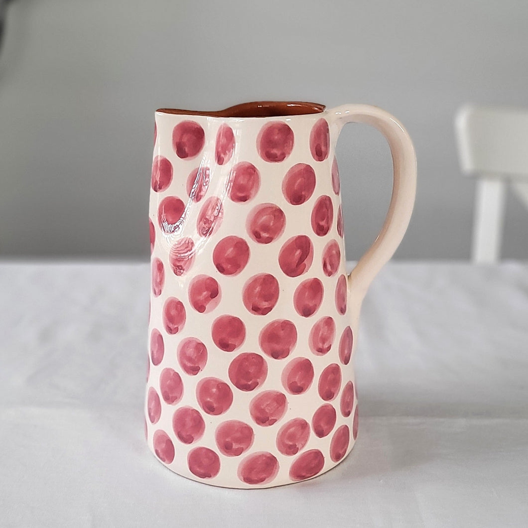 Maxi jug 1.5 l dots pink