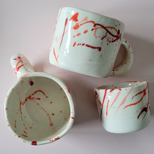 Load image into Gallery viewer, Artsy Shades of Pink coffee mug
