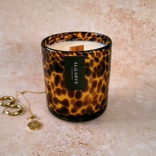Load image into Gallery viewer, Luxurious scented candle made from soy wax, amber &amp; orange
