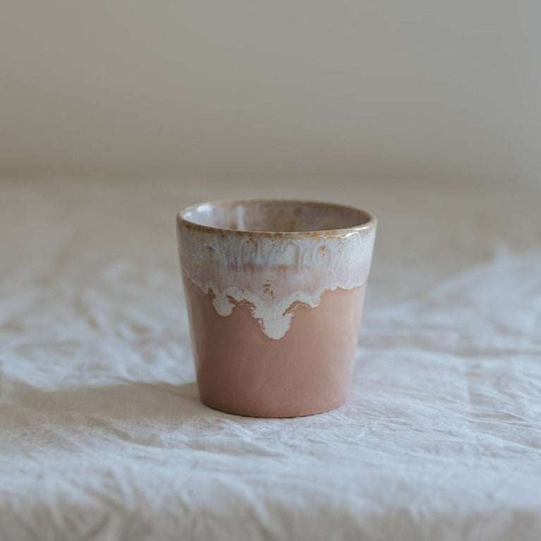 Kaffeebecher cor de rosa